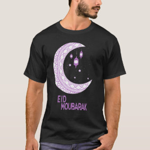 Camiseta Eid Alfter Ramadan Girls And Kids Cutest Moon 2022