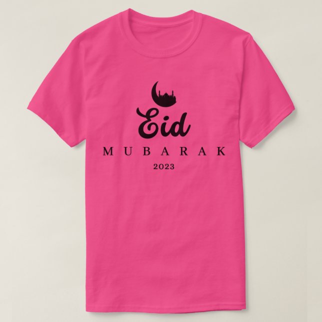 Camiseta Eid Mubarak1 (Frente do Design)