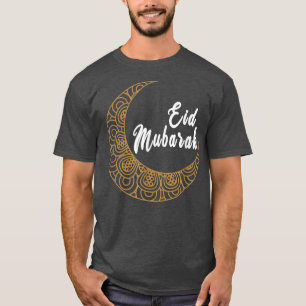 Camiseta Eid Mubarak Eid Al Fitr Feriados Islâmicos Ha