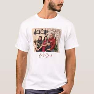 Camiseta Eid Mubarak elegante moderno  foto de família