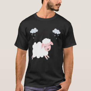 Camiseta Eid Mubarak muçulmanos ovelhas cordilheiras e boni
