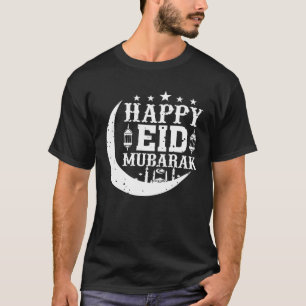 Camiseta Eid Ramadan Mubarak Happy Ramadan karim Ho Islâmic