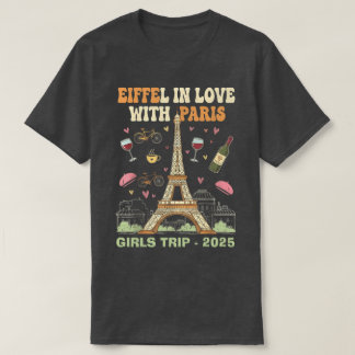 Camiseta Eiffel no Amor - Teto Trip de Paris Personalizado