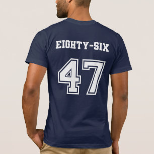 Camiseta Eighty Six 47 Estilo Esportivo
