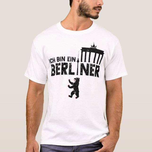 Camiseta Ein Berliner Caixa Ich (Frente)