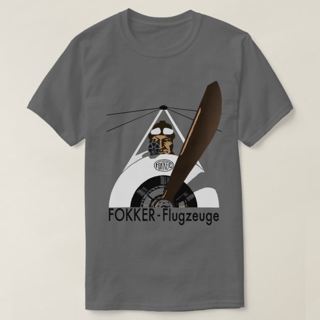 Camiseta Eindecker Fighter (Frente do Design)