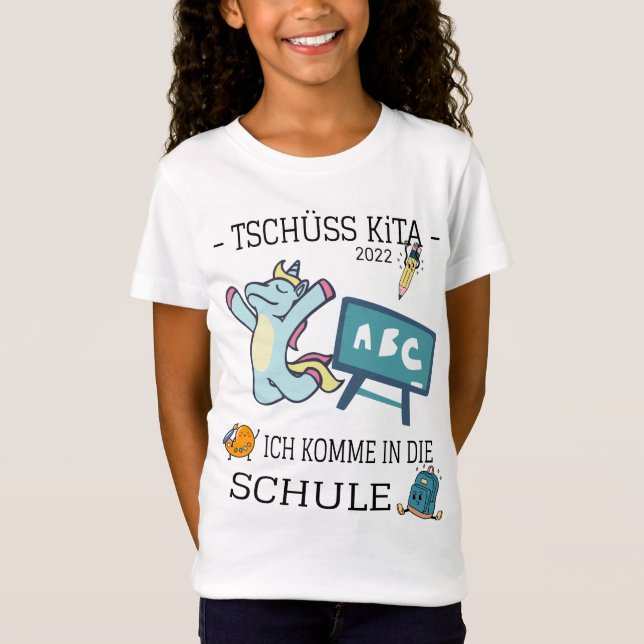 Camiseta Einschulung oder Kita abschluss T-Shirt (Frente)
