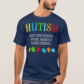 Camiseta Einstein Autism Awareness Autistic Autism Moms