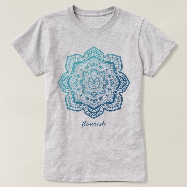 Camiseta Eira Mandala Personalized T-Shirt (Frente do Design)
