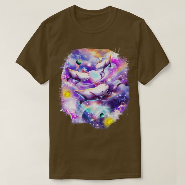 Camiseta Eixo espacial 1 (Frente do Design)