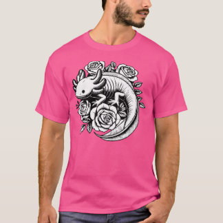Camiseta Eixo Gótico Com Flores, Pedra Legal