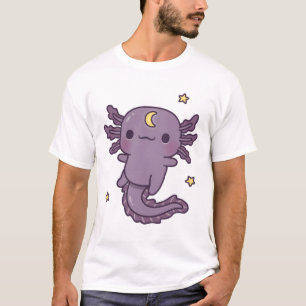 Camiseta Eixo Preto Cinto Com Símbolo Da Lua Crescente