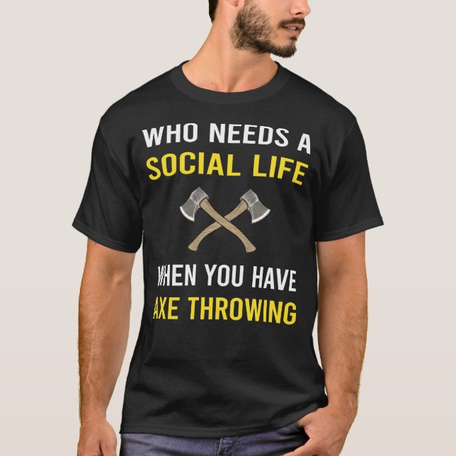 Camiseta Eixos de Lançamento do Ax da Vida Social (Frente)