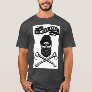 Camiseta Eixos LumberJaxs Lançando o crânio