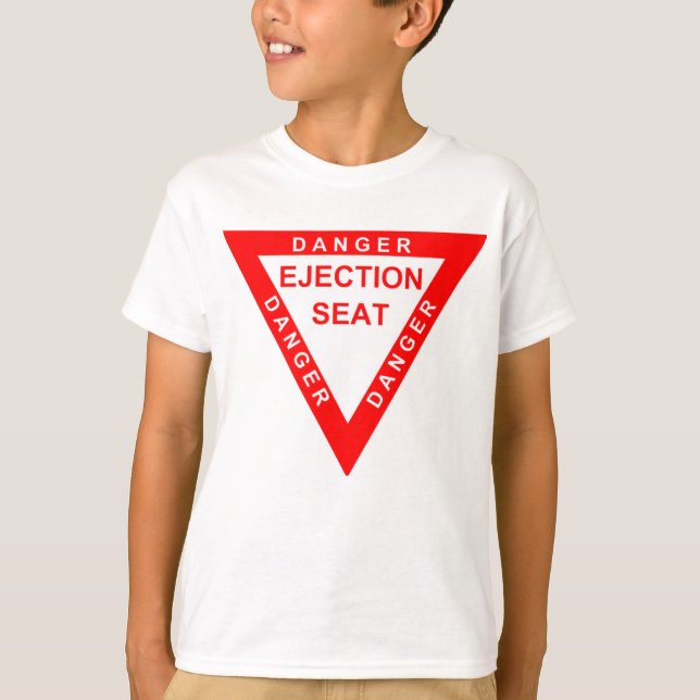 Camiseta Ejeção - Crianças Perigosas (Frente)