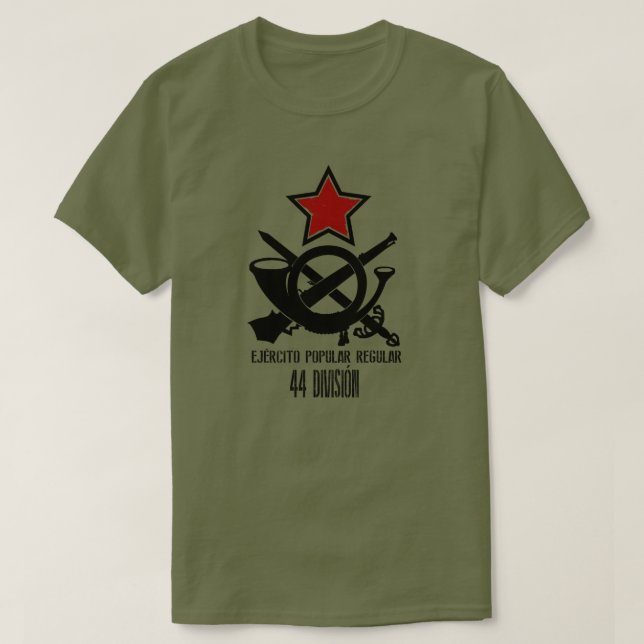 CAMISETA EJÉRCITO REPUBLICANO POPULAR (Frente do Design)