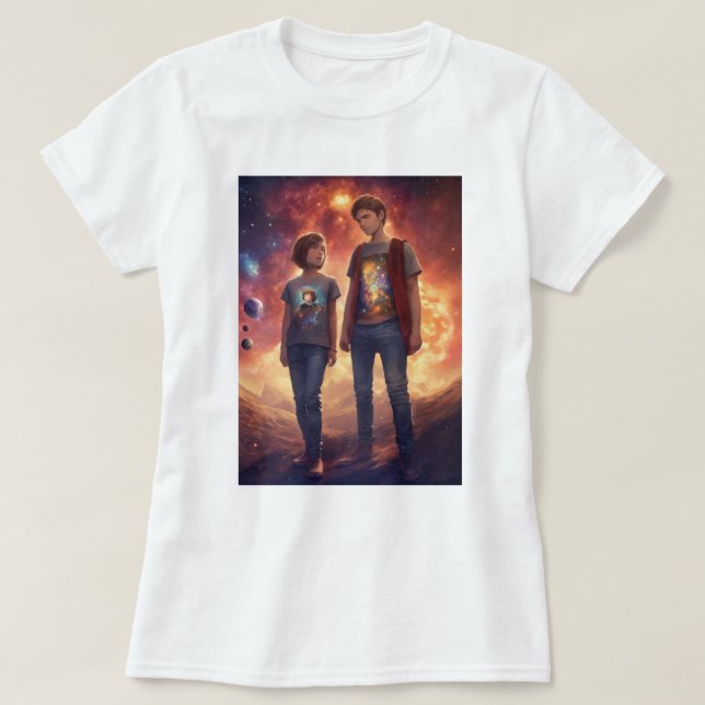 Camiseta Ek Kahani Safed Rang Mein (Frente do Design)