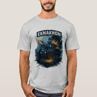 Camiseta EKNAKHON War Machine | Tanque de Chamas T