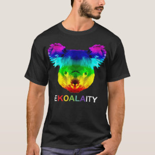 Camiseta Ekoalaity Cute Koala Bears Gay Lgbt Rainbow Pride