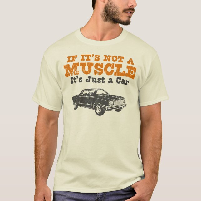 Camiseta EL 1977 de Chevrolet Camino (Frente)