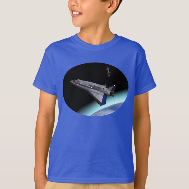 Camiseta El Al Maslool Space Shuttle (Frente)