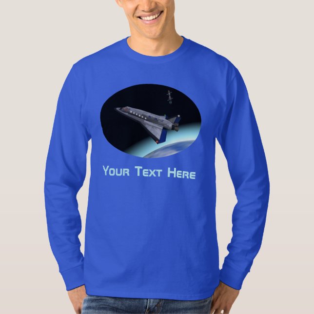 Camiseta El Al Maslool Space Shuttle (Frente)