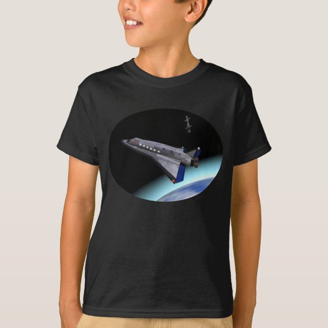 Camiseta El Al Maslool Space Shuttle (Frente)
