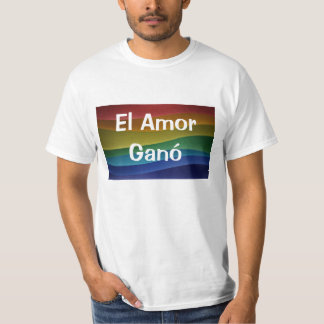 Camiseta EL Amor Ganó - homens