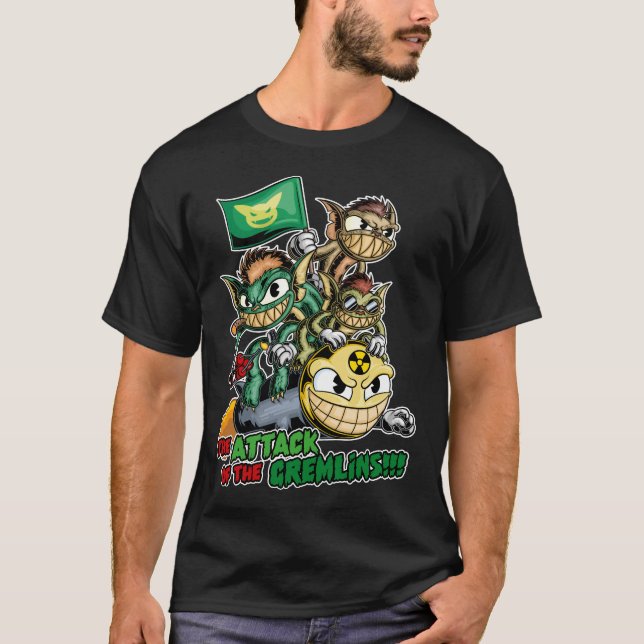 Camiseta El Ataque de los Gremlins (Frente)