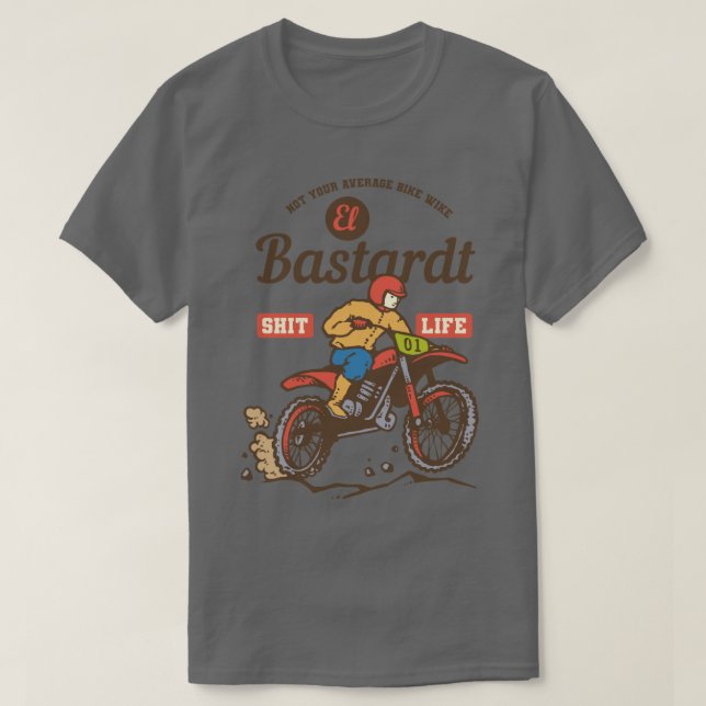 Camiseta El Bastard (Frente do Design)