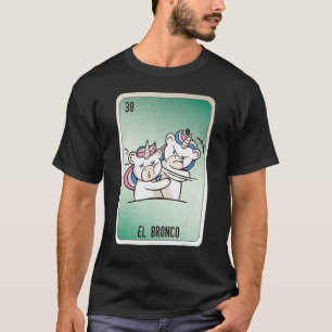 Camiseta El Bronco Mexicano Slang - Placas De Bingo De Lote