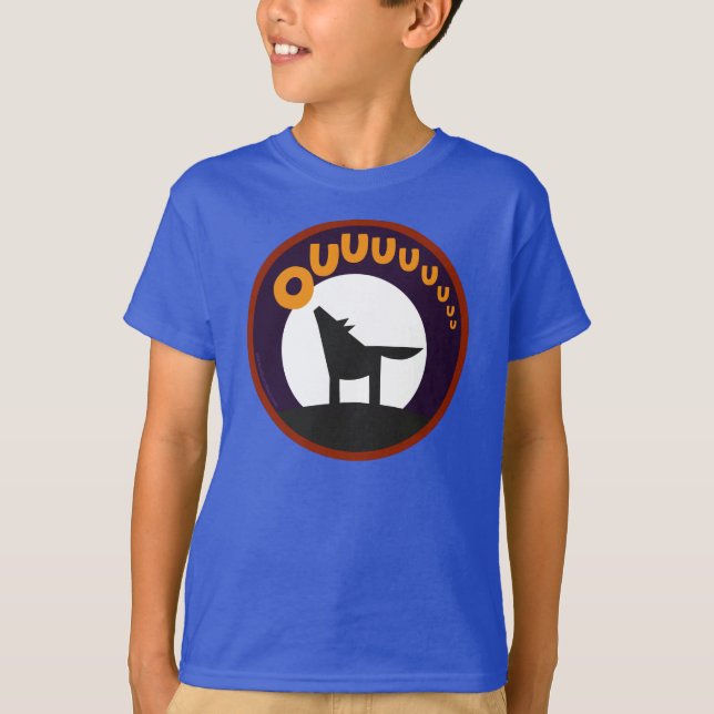 Camiseta EL BUHO BOO - Lobo (Frente)