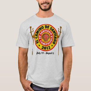 Camiseta EL Camino de Santiago 2012