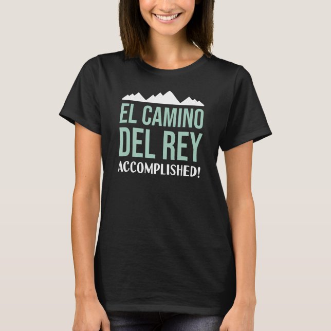 Camiseta El Camino Del Rey Trail Accomplished Hiking Spain (Frente)