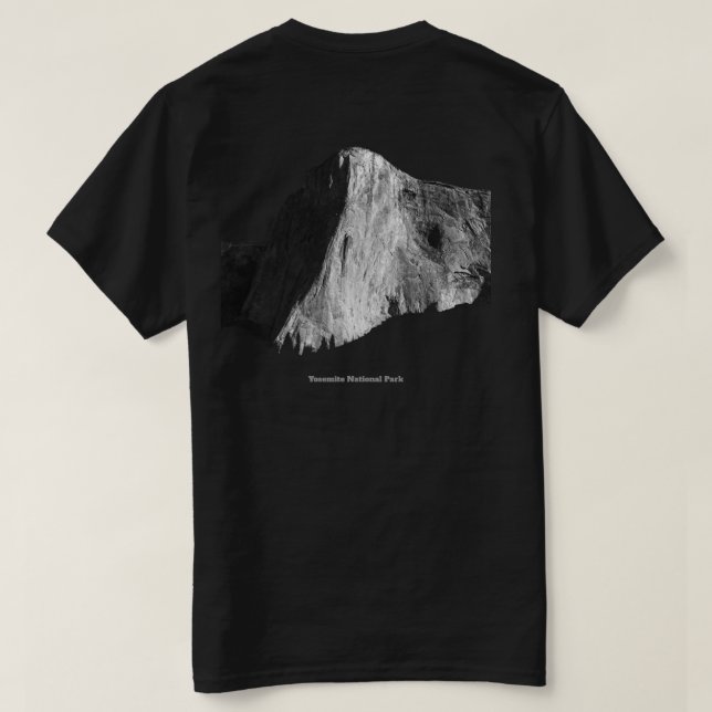 Camiseta El Cap - Parque Nacional de Yosemite  (Verso do Design)