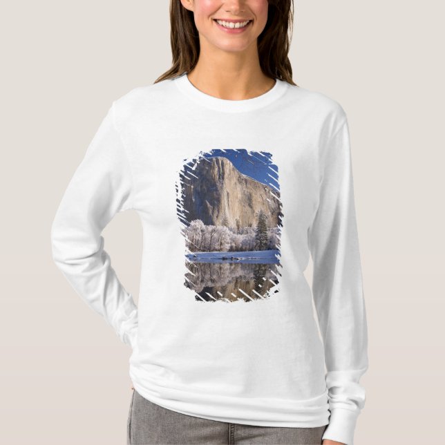 Camiseta El Capitan reflete no rio Merced em 2 (Frente)