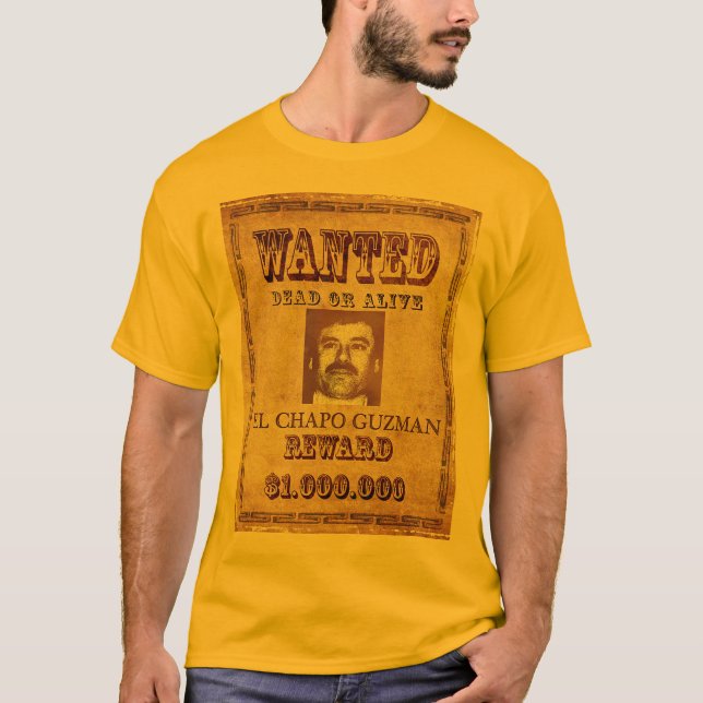 Camiseta El Chapo Guzman T-Shirt (Frente)