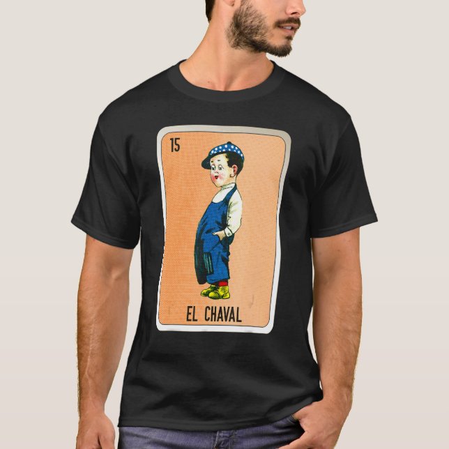 Camiseta El Chaval Mexicano Slang - Cartões De Bingo De Lot (Frente)