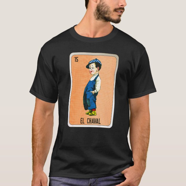 Camiseta El Chaval Mexicano Slang - Cartões De Bingo De Lot (Frente)