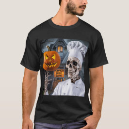 Camiseta El Chef Esqueleto: Recetas de Halloween