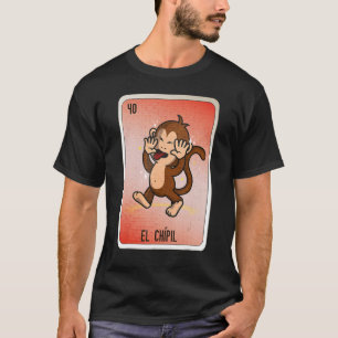 Camiseta El Chipil Mexicano Slang - Cartões do Bingo