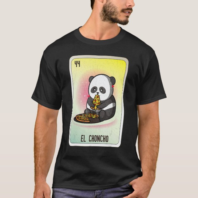Camiseta El Choncho Mexican Slang Lottery Bingo Cards (Frente)