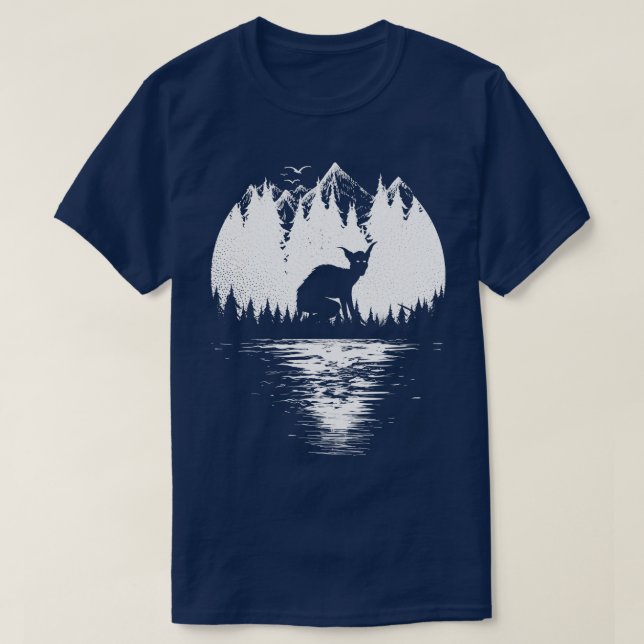 Camiseta El chupacabra (Frente do Design)