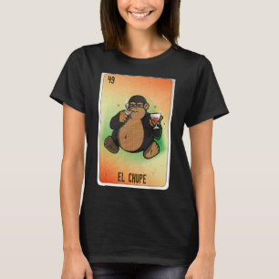 Camiseta El Chupe Mexicano Slang - Cartões De Bingo De Lote