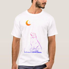 Camiseta El conejo en la luna