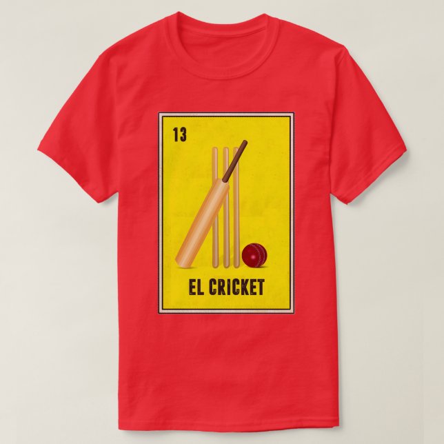 Camiseta El Cricket - Loteria Mexicana (Frente do Design)
