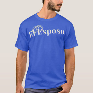 Camiseta El EsposoLatino Casamento Bonito e Único