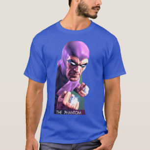 Camiseta El Fantasma O Fantasma O Homem Mascarado 4K Ilustr
