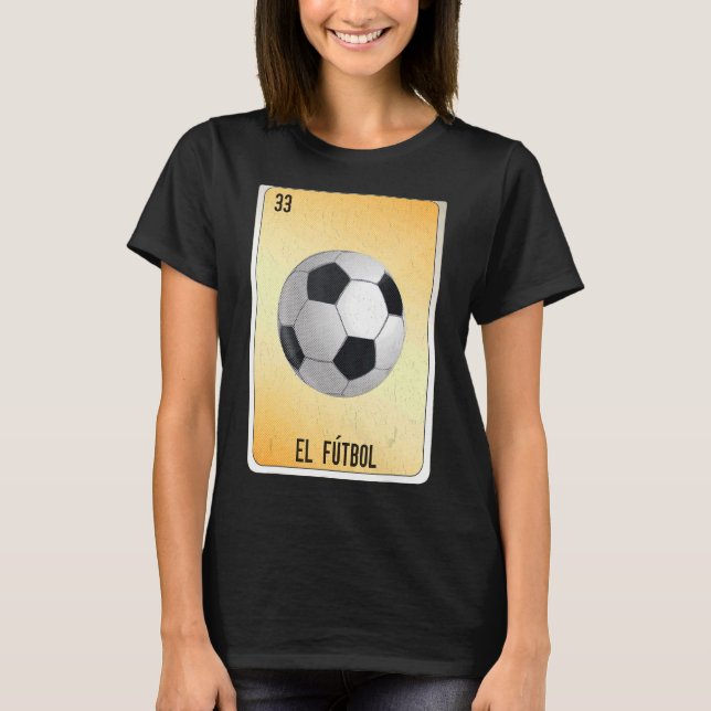 Camiseta El Fútbol Mexicano Slang - Cartões de Bingo de Lot (Frente)