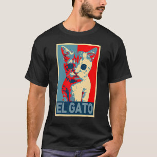 Camiseta El Gato Meme Sad Chorando Gatinho de Gato Memo ret